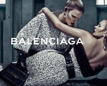 Kate Moss+Lara Stone=La Campagne Balenciaga!