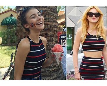 STYLE :  American Apparel Ponte Sleeveless Crop Top for G. Hannelius