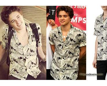 STYLE : Bradley Will Simpson wearing an All SAINTS shirt