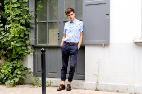 BLOG-MODE-HOMME_Preppy-Dandy_Bordeaux_Ben-Sherman_Chemise_Asos-chino_Jack-and-jones_Frye-company_cordovan_miansai_chemisette