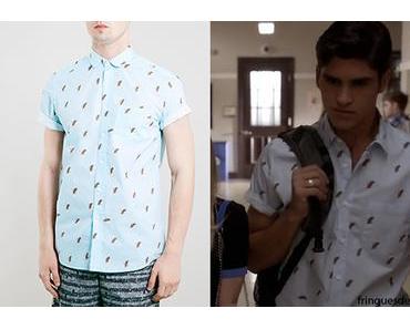 SCREAM : Jake Fitzgerald (Tom Maden) with a Topman shirt in s1ep5