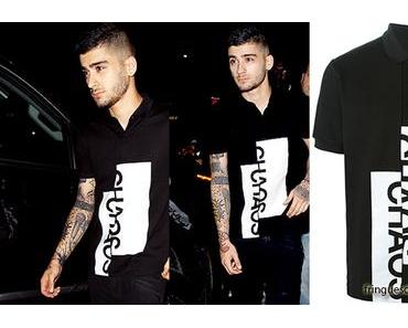 STYLE : Zayn Malik with a McQ Alexander McQueen shirt