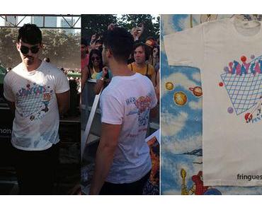 STYLE : Joe Jonas with a Stray Cats vintage t-shirt