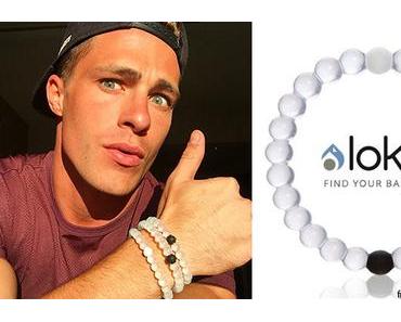 STYLE : Colton Haynes and the Lokai bracelets