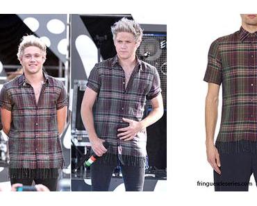 ONE DIRECTION : Niall Horan with a fringe shirt