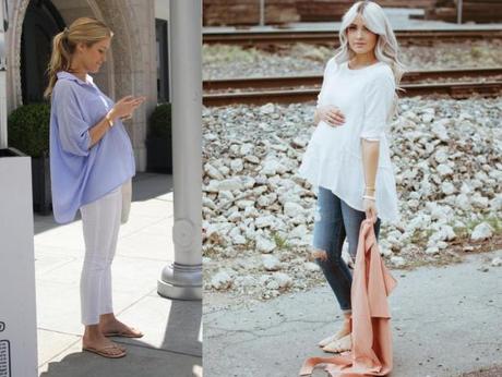 como ficar estilosa durante a gravidez  Mode femme enceinte, S'habiller  enceinte, S'habiller