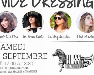 Save the date: vide-dressing le 5 septembre au Bliss Paris