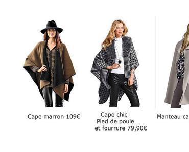 Tendance #2 Hiver 2015/2016: la cape et le poncho