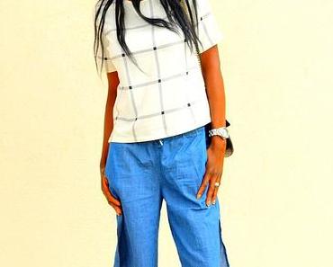 Jupe culotte en jeans + mon look à moins de 20€ !