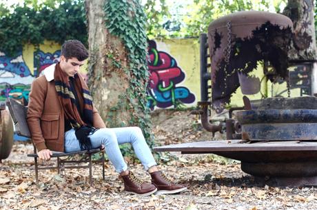 BLOG-MODE-HOMME_River-Island_Blouson-hiver-manteau_Aviaton-col-mouton_tendance-mode-preppy-dandy - 2