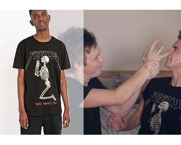 STYLE : Joe Sugg with  a « Yeezus » tee