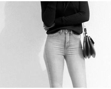 High waist jeans