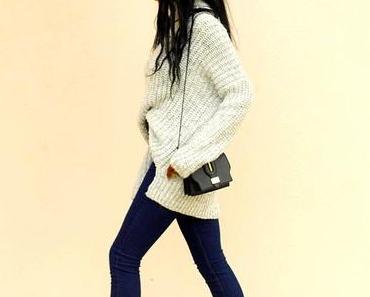 Le pull en grosse maille