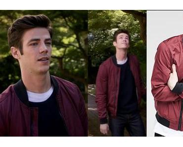 THE FLASH : Barry wearing a dark sherry jacket in s2ep04