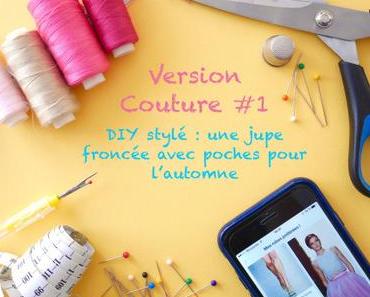 DIY Jupe froncée avec poches