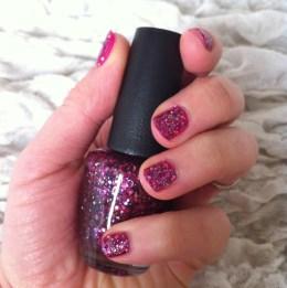 Paillettes jusqu'au bout des ongles