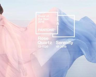 Les couleurs 2016 : Rose Quarts + Serenity!