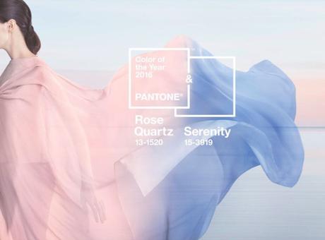 Les couleurs 2016 : Rose Quarts + Serenity!