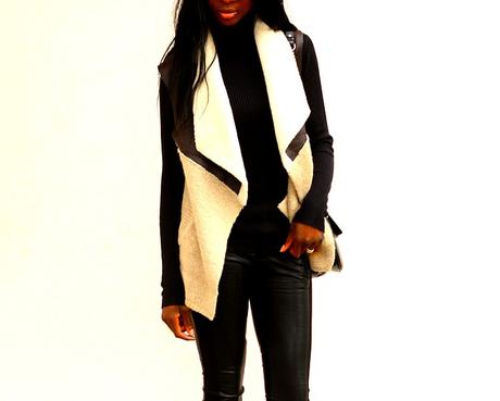 gilet-col-mouton-pantalon-cuir