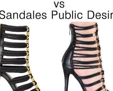 Ersatz sandales Balmain x H&amp;M (et -20% jusqu'a minuit !)