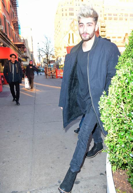 Zayn Malik and Gigi Hadid head to Lunch at Soho House in NYC