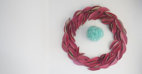 Diy couronne avec du pq