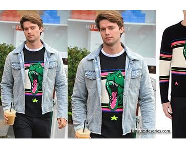 STYLE : Patrick Schwarzenegger et son T-Rex Saint Laurent