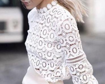 Tendances : la dentelle toutes saisons