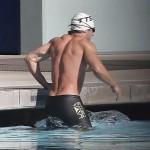 Exclusive... Zac Efron Enjoys A Swimming Class In Los Angeles ***NO WEB USE W/O PRIOR AGREEMENT - CALL FOR PRICING***