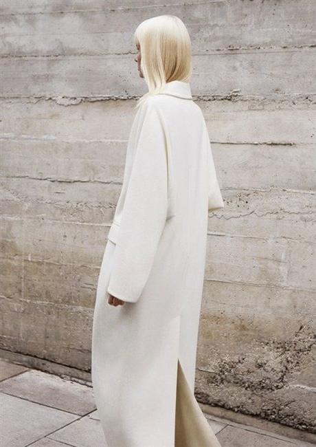 Tendances : manteau blanc