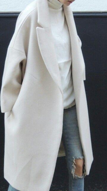 Tendances : manteau blanc