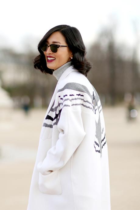 Tendances : manteau blanc