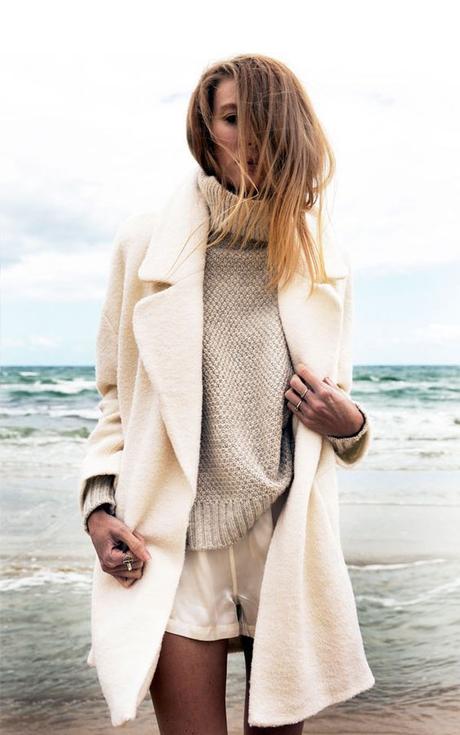 Tendances : manteau blanc