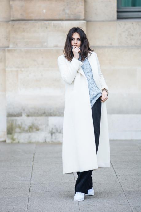 Tendances : manteau blanc