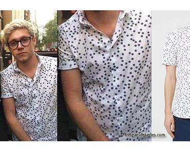 ONE DIRECTION : Niall Horan with australian fans and a Topman shirt