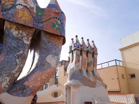 Barcelone : la Casa Batlló par Gaudí