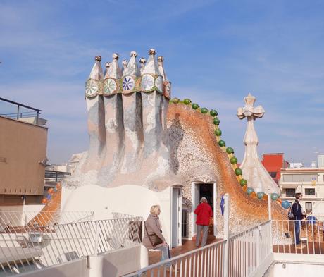 Barcelone : la Casa Batlló par Gaudí