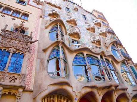 Barcelone : la Casa Batlló par Gaudí