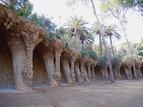 Le Parc Güell à Barcelone