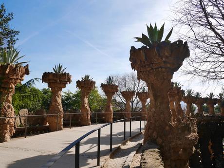 Le Parc Güell à Barcelone