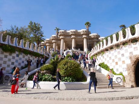 Le Parc Güell à Barcelone