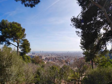 Le Parc Güell à Barcelone