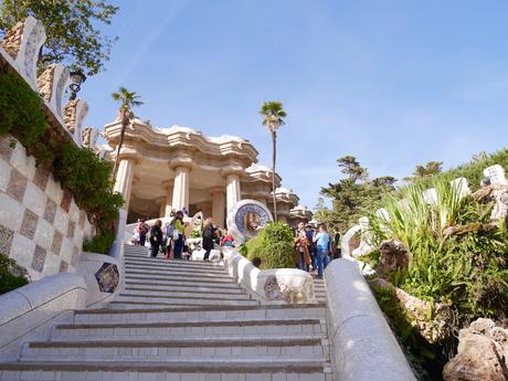 Le Parc Güell à Barcelone