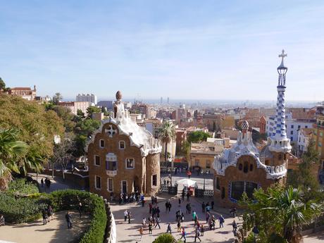 Le Parc Güell à Barcelone