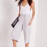 5 TENDANCES MODE PRINTEMPS – ETE 2016 JUPE CULOTTE EN CREPE GRIS
