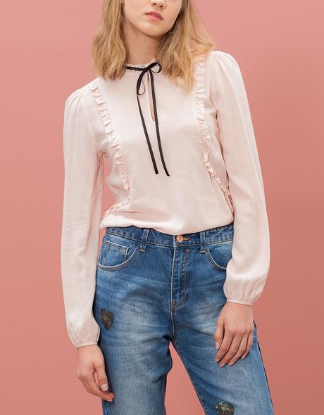 5 TENDANCES MODE PRINTEMPS – ETE 2016 CHEMISE ROMANTIQUE NŒUD