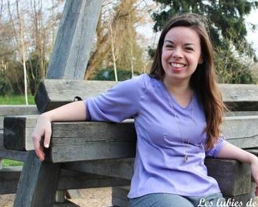 Ma blouse airelle mauve