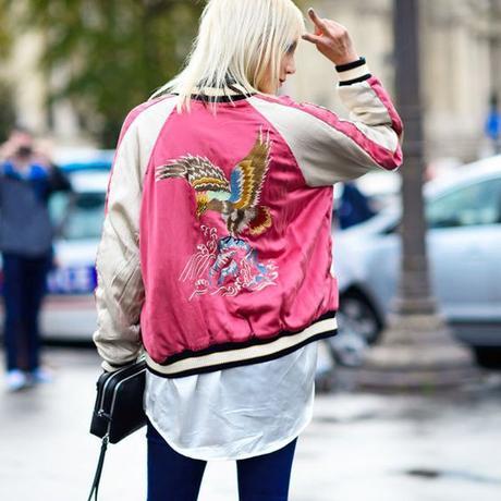 Street Style : l’allure décontractée du bomber