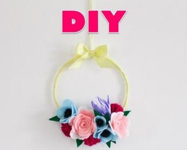 Une couronne pour le printemps {DIY}