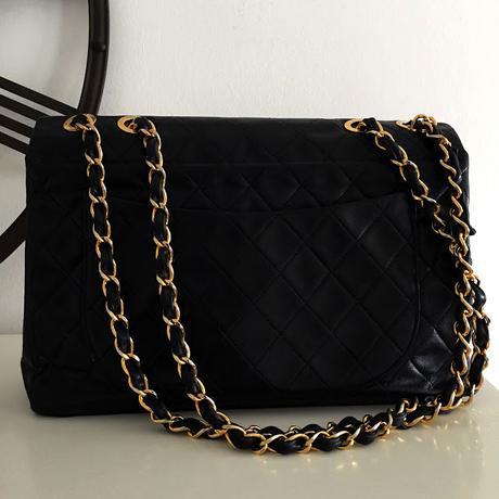 sac chanel jumbo XL vintage back